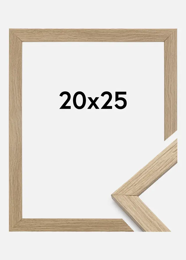 Moldura Stilren Vidro acrílico Carvalho 20x25 cm