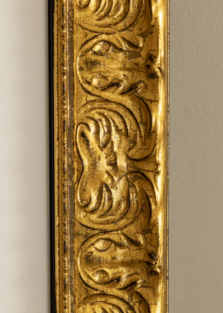 Moldura Durham Dourado - Tamanho personalizável