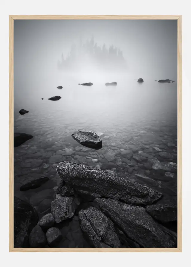 Misty Lake Póster
