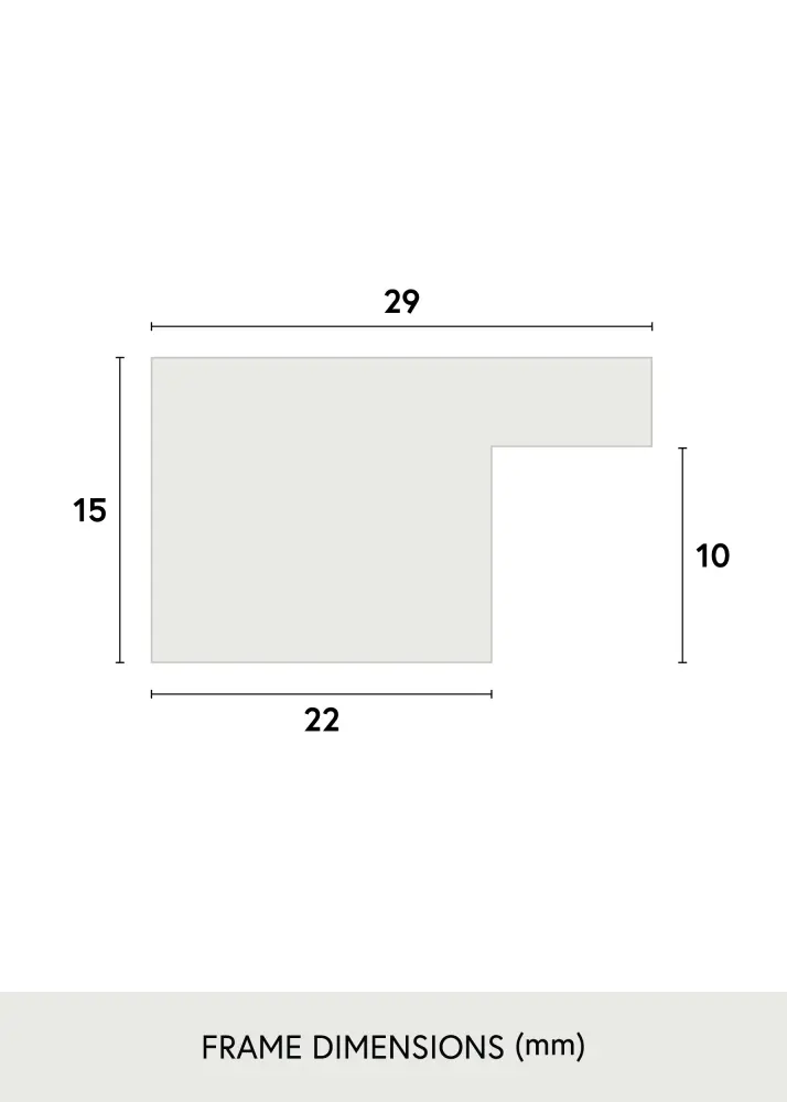 Moldura Superb AA 10x15 cm
