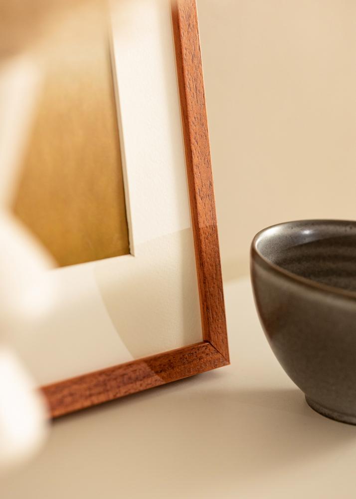 Moldura Ares Vidro acrílico Cereja 30x45 cm