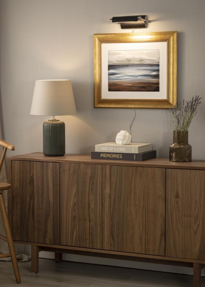 Åmål V787 LED iluminação para quadros 22 cm - Preto