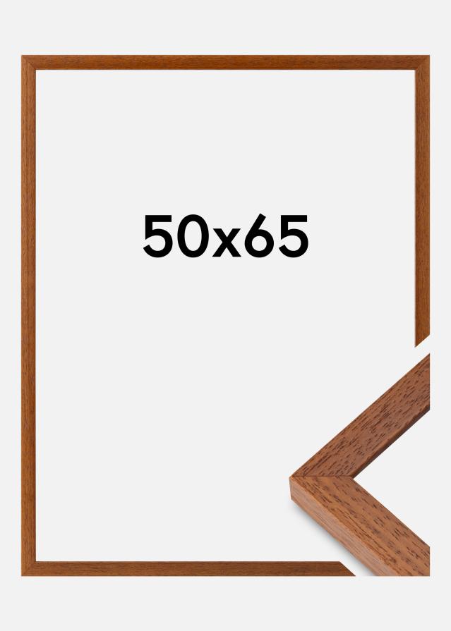 Moldura Hermes Vidro acrílico Faia 50x65 cm