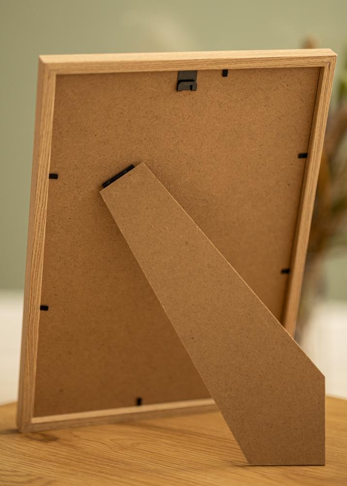 Moldura Modern Vidro acrílico Carvalho 20x30 cm