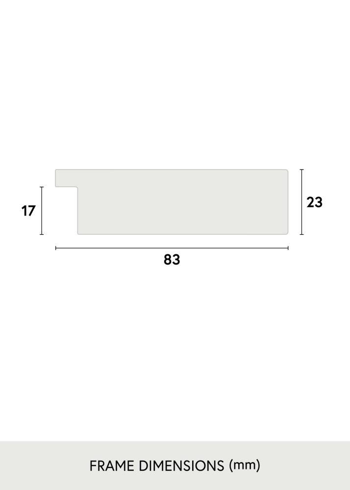 Moldura Högsjö Branco - Tamanho personalizável