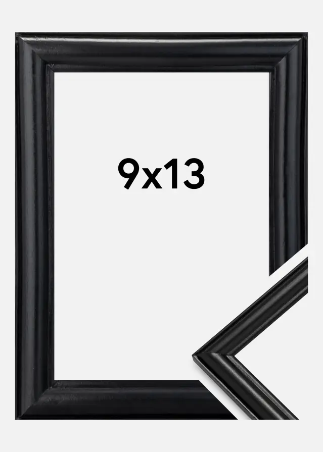 Moldura Line Preto 9x13 cm