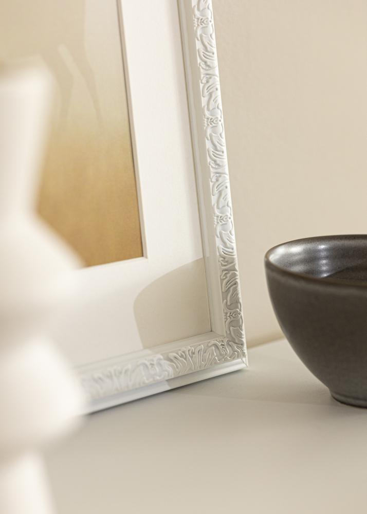 Moldura Nostalgia Branco 10x15 cm