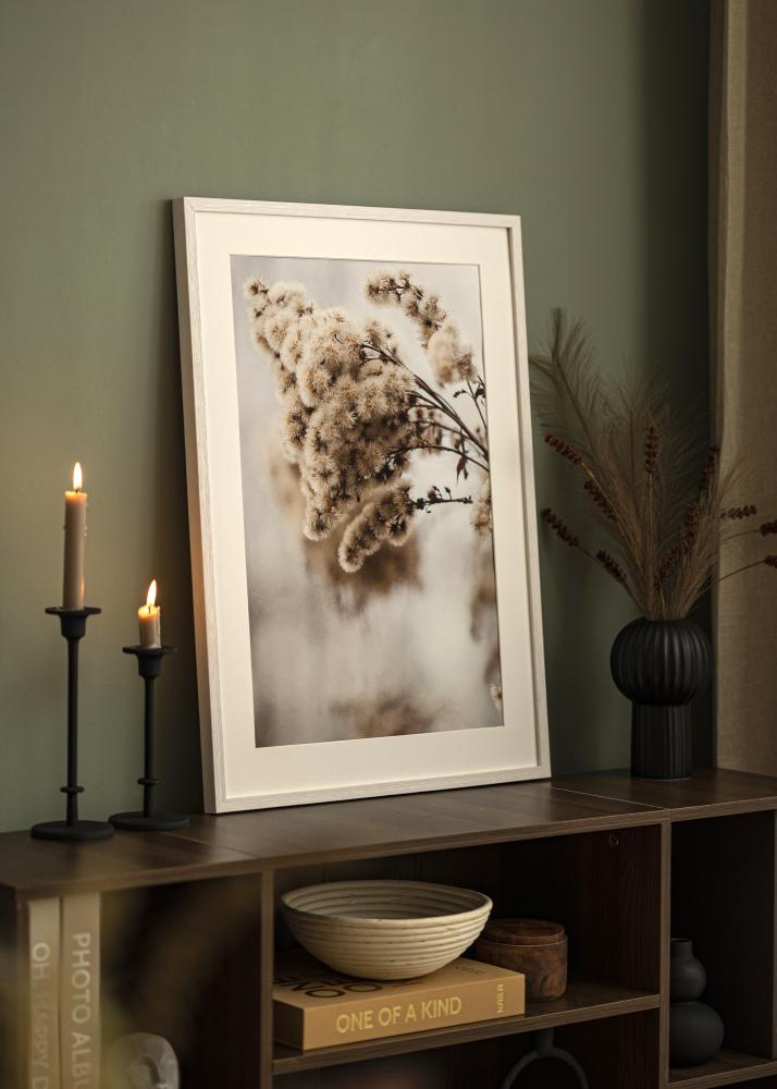 Moldura Nielsen Premium Quadrum SnöBranco 60x80 cm