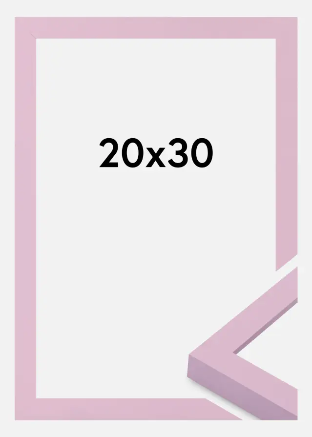 Moldura Selection Vidro acrílico Pink 20x30 cm