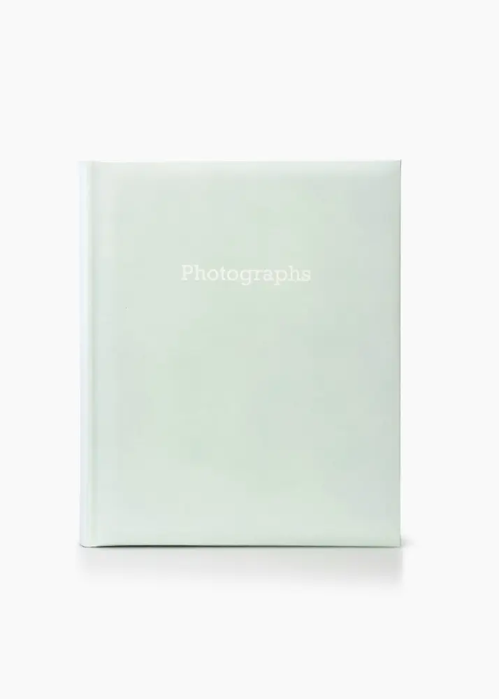 Pastel Álbuns de fotografias Autoadesivo Hortelã - 32x26 cm (50 Páginas)