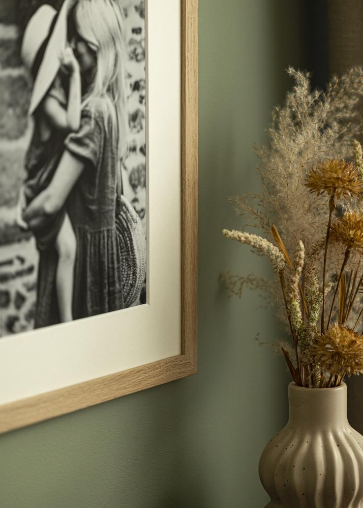 Passe-partout Offwhite (Bordo interior branco) - Por medida