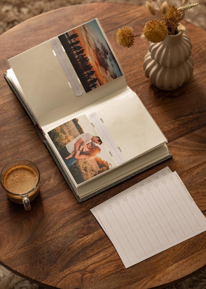 Base Line Canvas Cinzento - 200 Fotografias em formato 10x15 cm