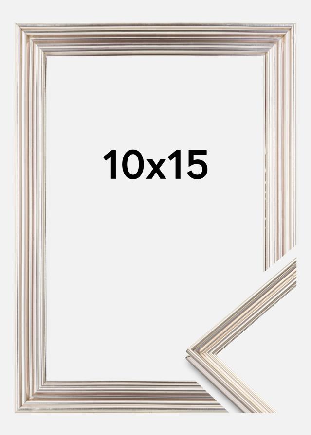 Moldura Verona Prateado 10x15 cm