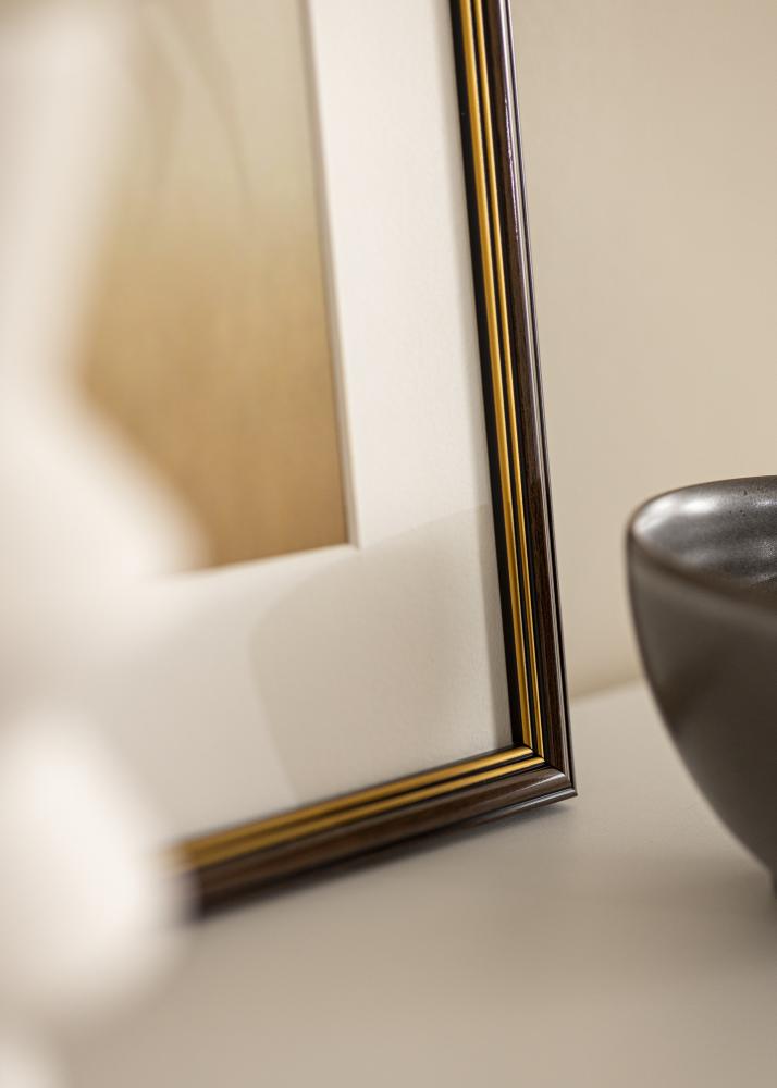 Moldura Classic Nogueira 21x29,7 cm (A4)