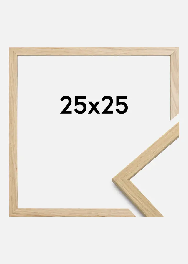 Moldura Edsbyn Carvalho 25x25 cm