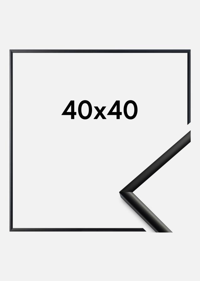 Moldura New Lifestyle Vidro acrílico Preto mate 40x40 cm