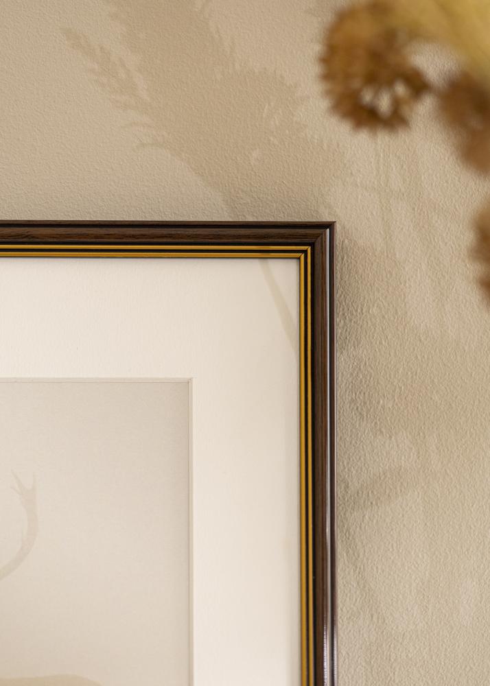 Moldura Classic Nogueira 21x29,7 cm (A4)