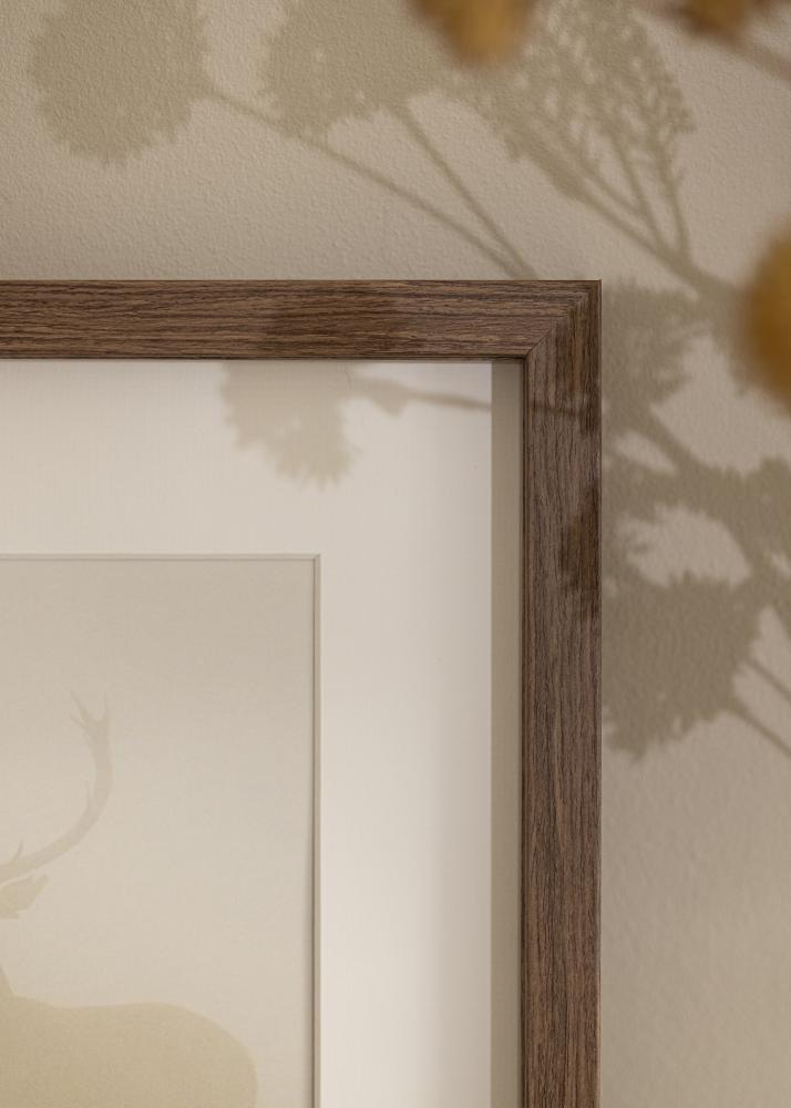 Moldura Elegant Caixa Castanho 40x50 cm