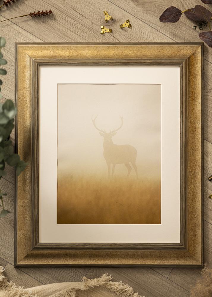 Moldura Belfast Prateado-escuro - Tamanho personalizável