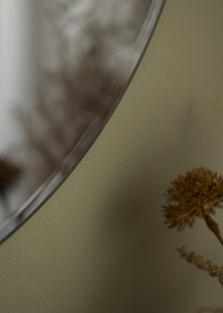 KAILA Redondo Espelho Dfolha Smoked Grey 50 cm Ø