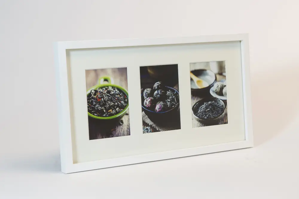 Vivaldi Conjunto de molduras Branco - 3 Fotografias 10x15 cm