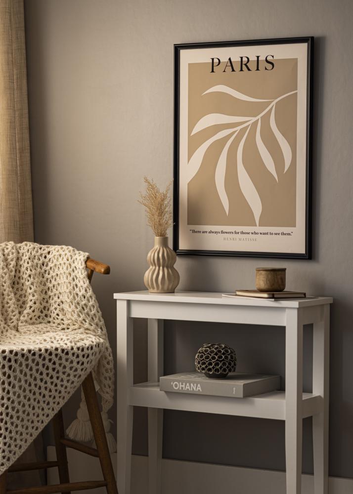 Moldura Gala Vidro acrílico Preto 70x100 cm