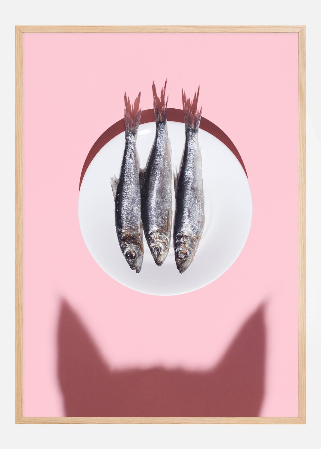 Product Image for Cat wants fish Póster (30x40 cm)