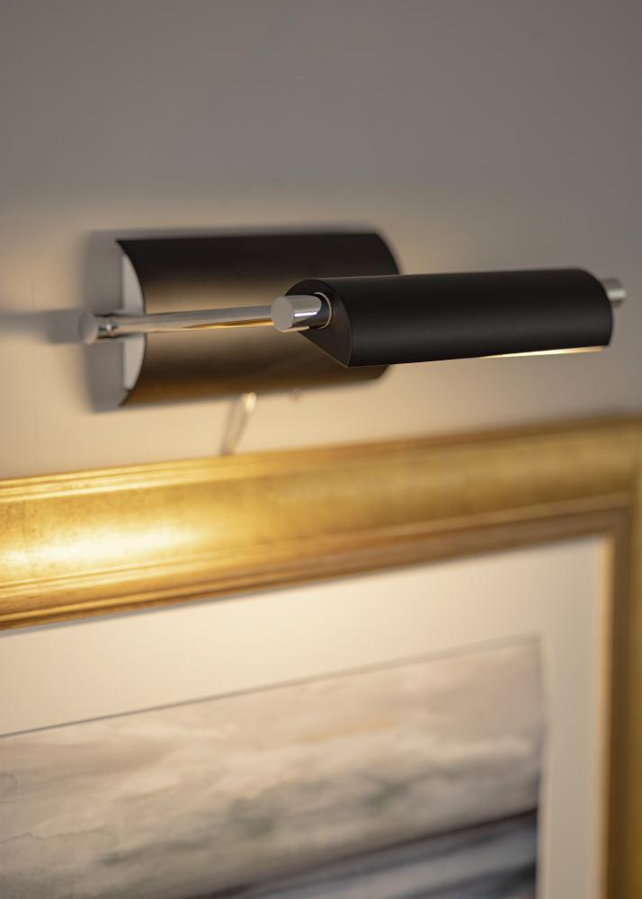 Åmål V787 LED iluminação para quadros 22 cm - Preto