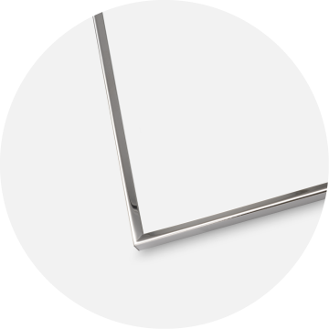 Moldura Lisa Metálico Prateado 10x15 cm