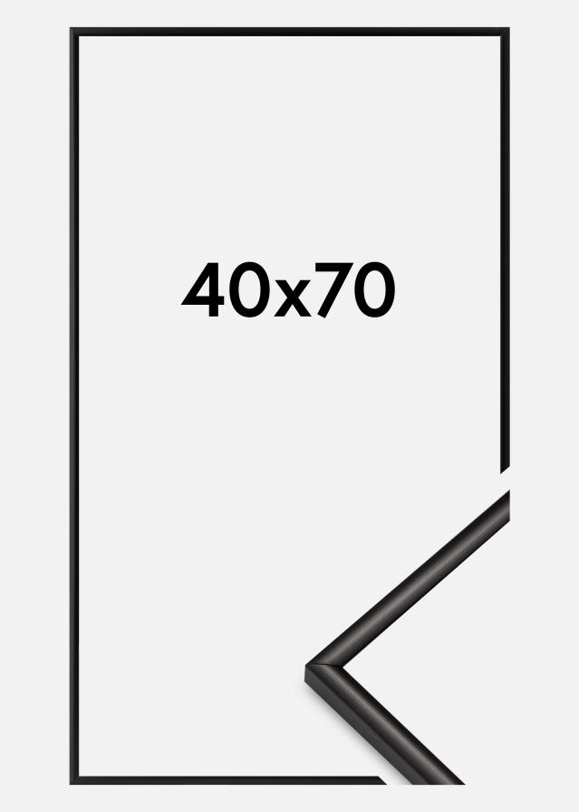 Moldura New Lifestyle Vidro acrílico Preto mate 40x70 cm