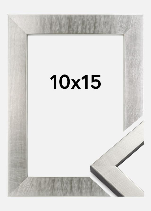 Moldura Uppsala Prateado 10x15 cm