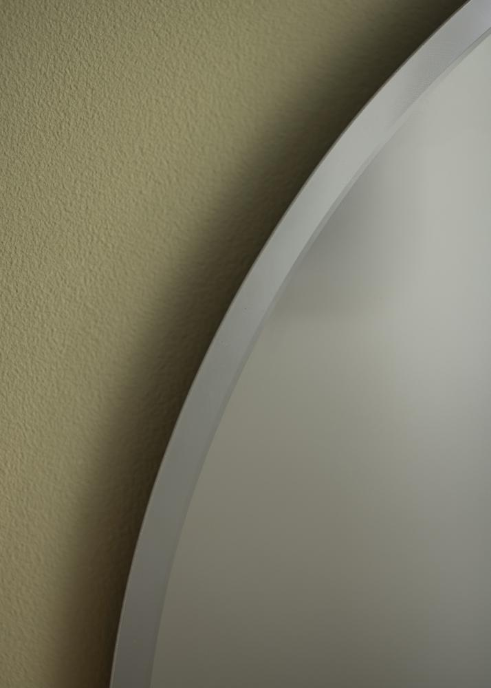 KAILA Redondo Espelho Dfolha Smoked Grey 50 cm Ø