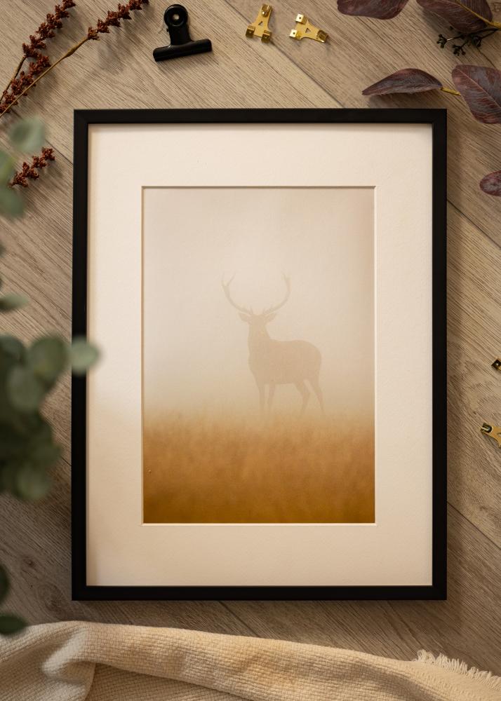 Moldura Oslo Preto - Tamanho personalizável