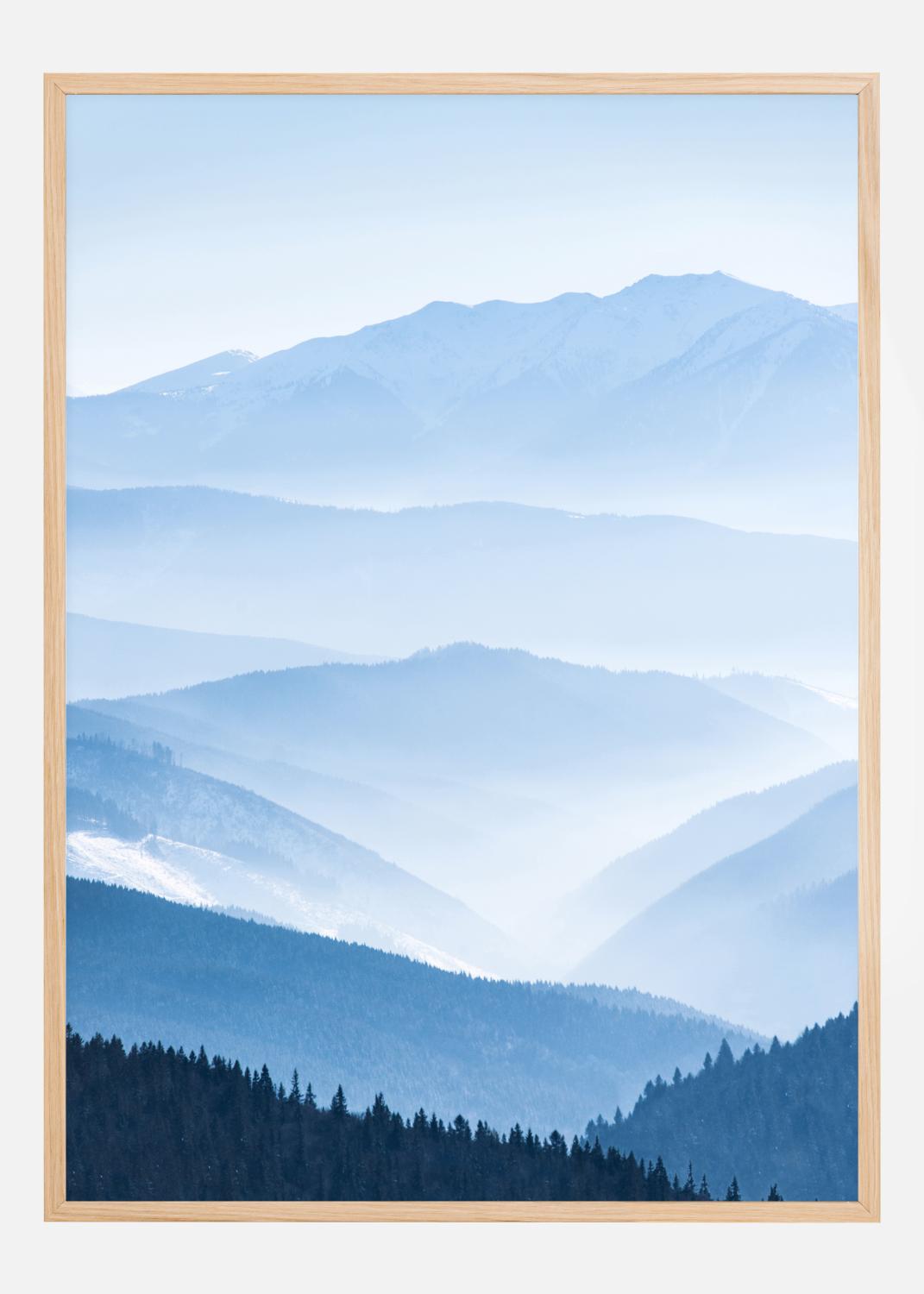 Product Image for Cartaz Blue Mountain (21x29.7 cm (A4))
