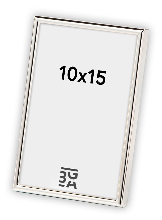 Moldura Chloe Brilhante Prateado 10x15 cm