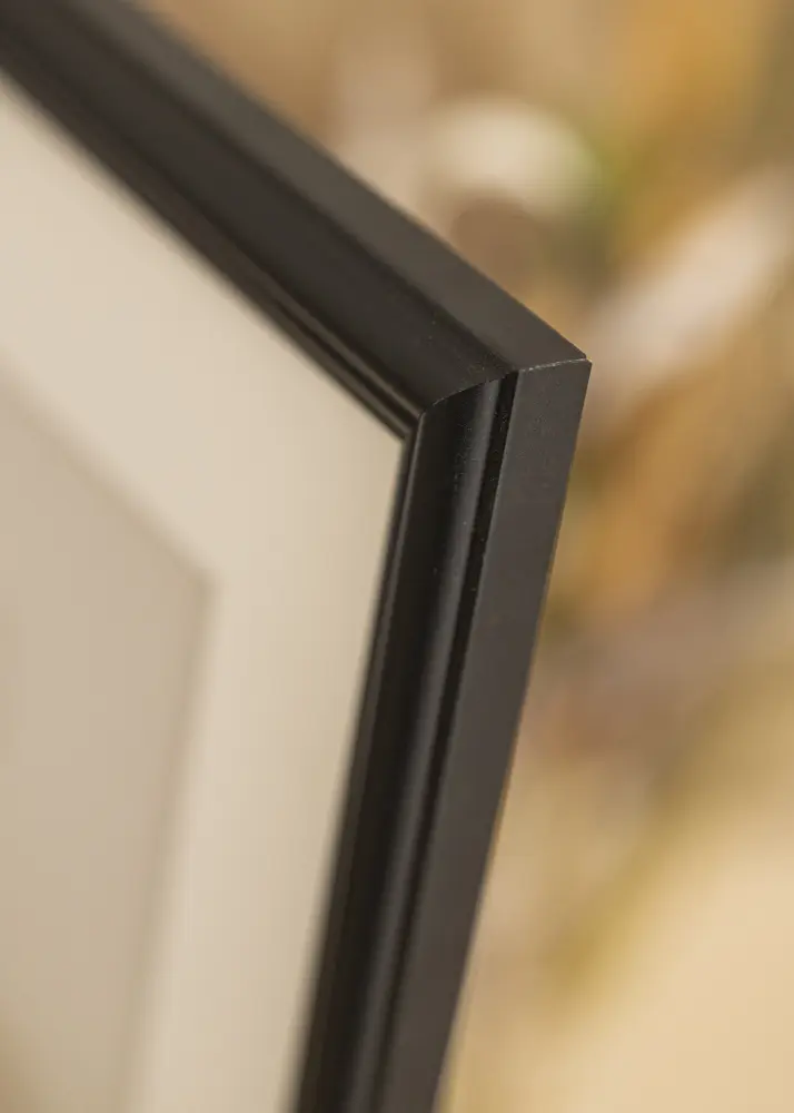 Moldura Siljan Vidro acrílico Preto 32,9x48,3 cm (A3+)