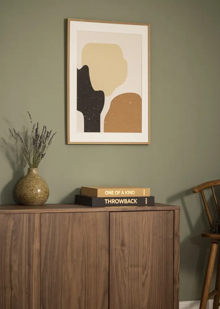 Moldura Soul Oak Veneer Vidro acrílico 59,4x84 cm (A1)