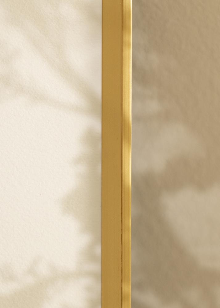 Moldura Desire Vidro acrílico Dourado 40x60 cm