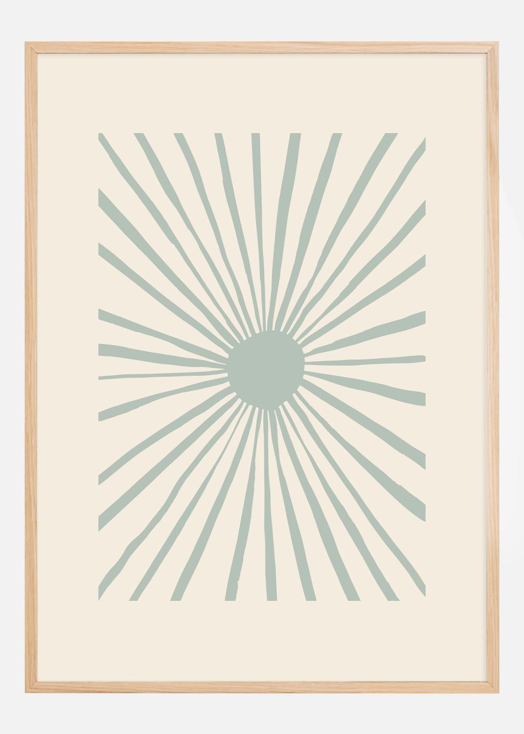 Product Image for The Sun Grey Póster (21x29.7 cm (A4))