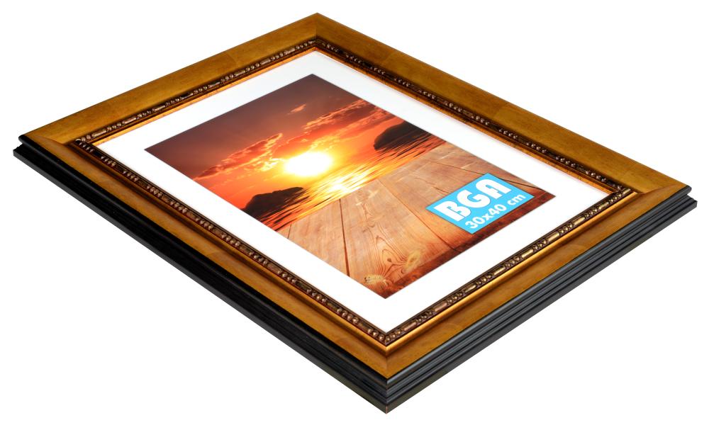 Moldura un.acy Dourado - Tamanho personalizável