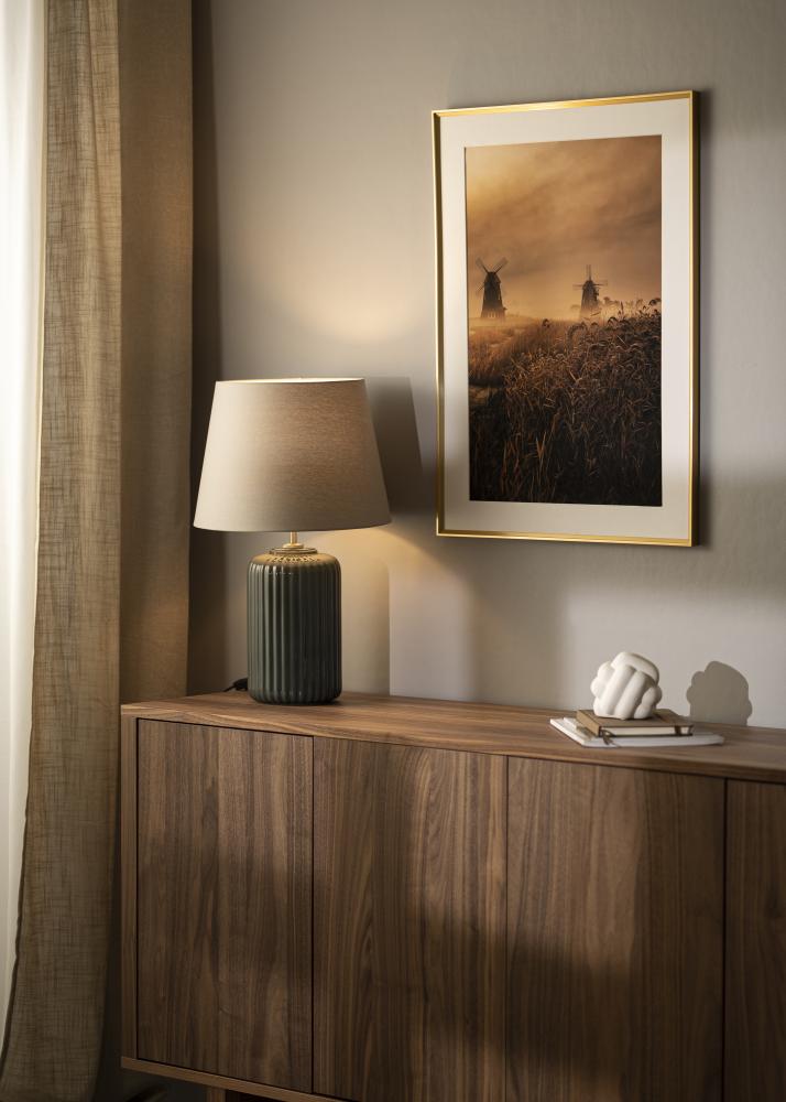 Moldura Desire Vidro acrílico Dourado 40x60 cm