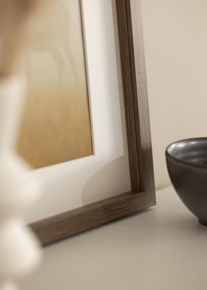 Moldura Elegant Caixa Castanho 40x50 cm
