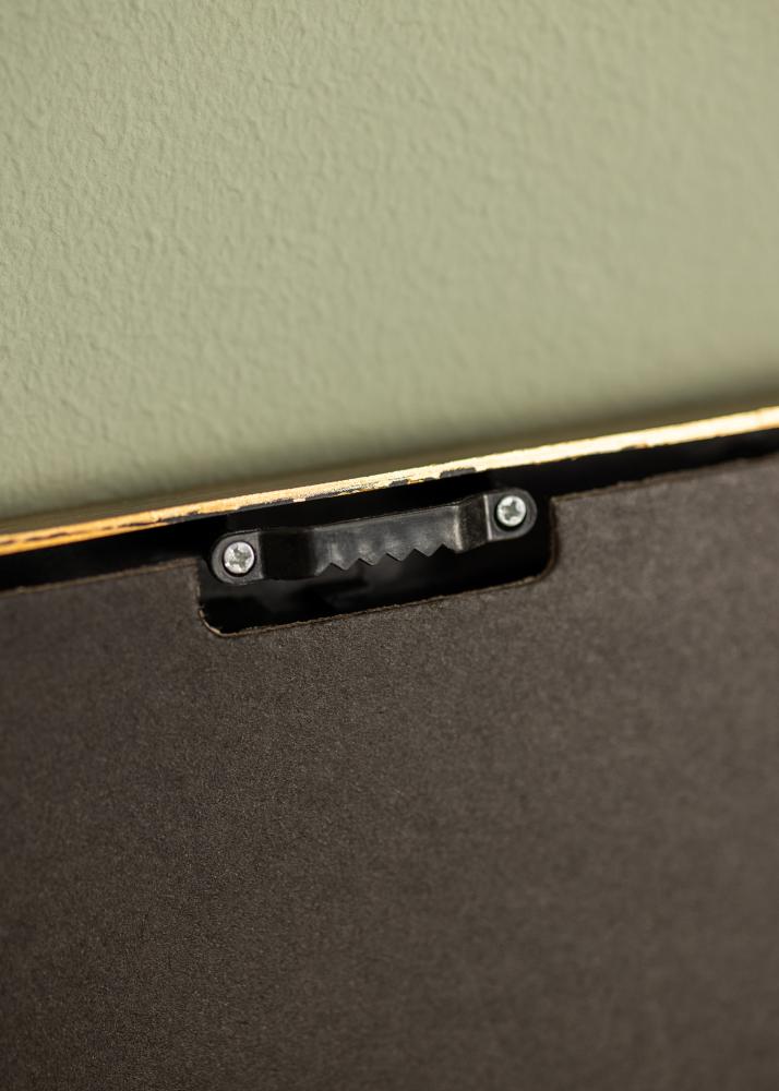 Retro Conjunto de molduras Mate Dourado - 12 Fotografias