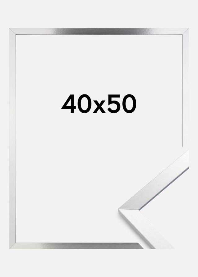 Moldura Trendy Prateado 40x50 cm