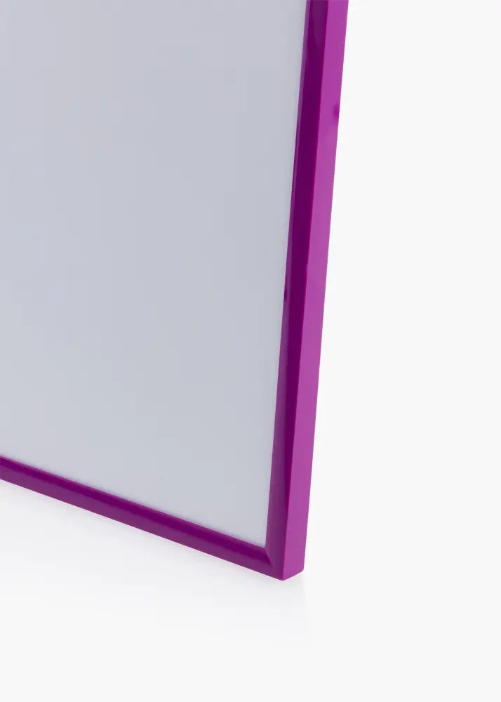 Moldura New Lifestyle Fuchsia 30x40 cm - Passe-partout Preto 21x30 cm
