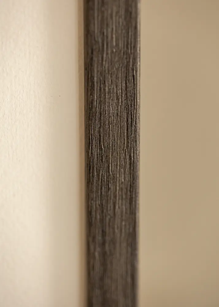 Moldura Ares Vidro acrílico Grey Oak 18x24 cm