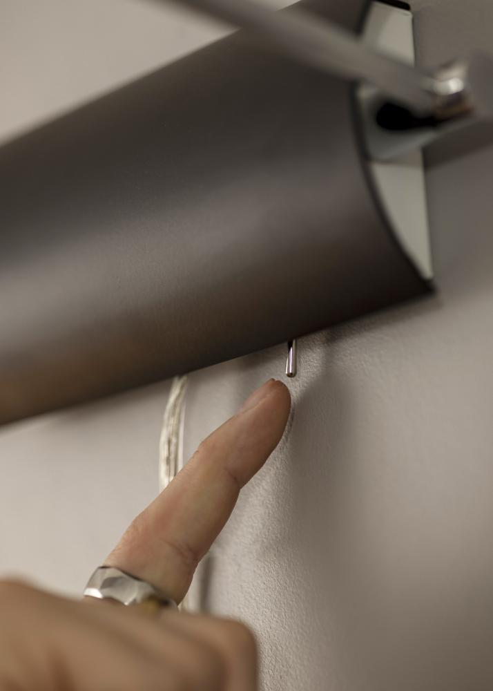 Åmål V787 LED iluminação para quadros 22 cm - Preto