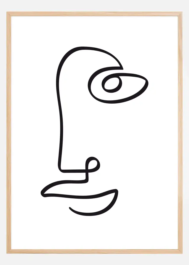 Face Line II Póster