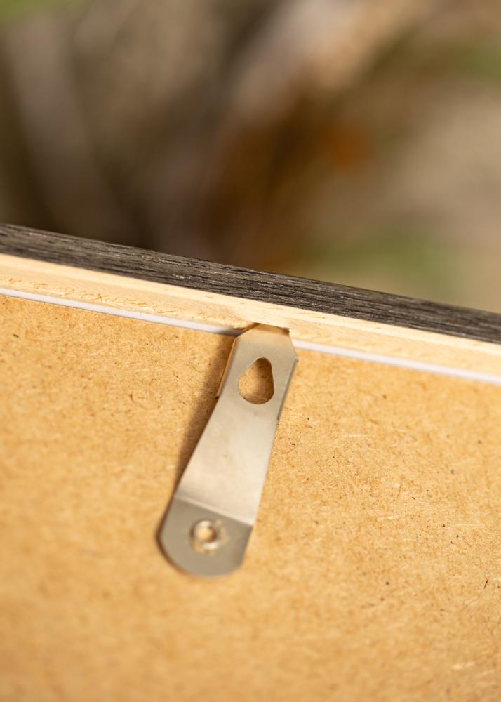 Moldura Ares Vidro acrílico Grey Oak 40x50 cm