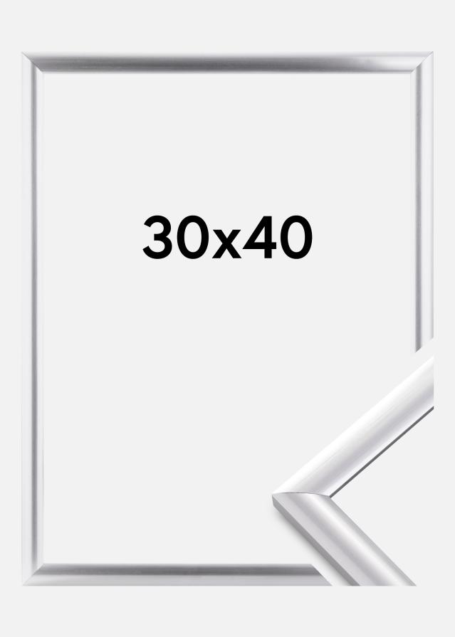 Moldura Trendstyle Prateado 30x40 cm